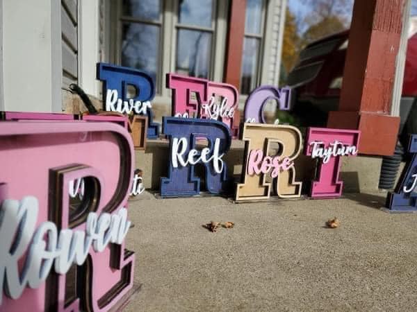 Letter Piggy Banks