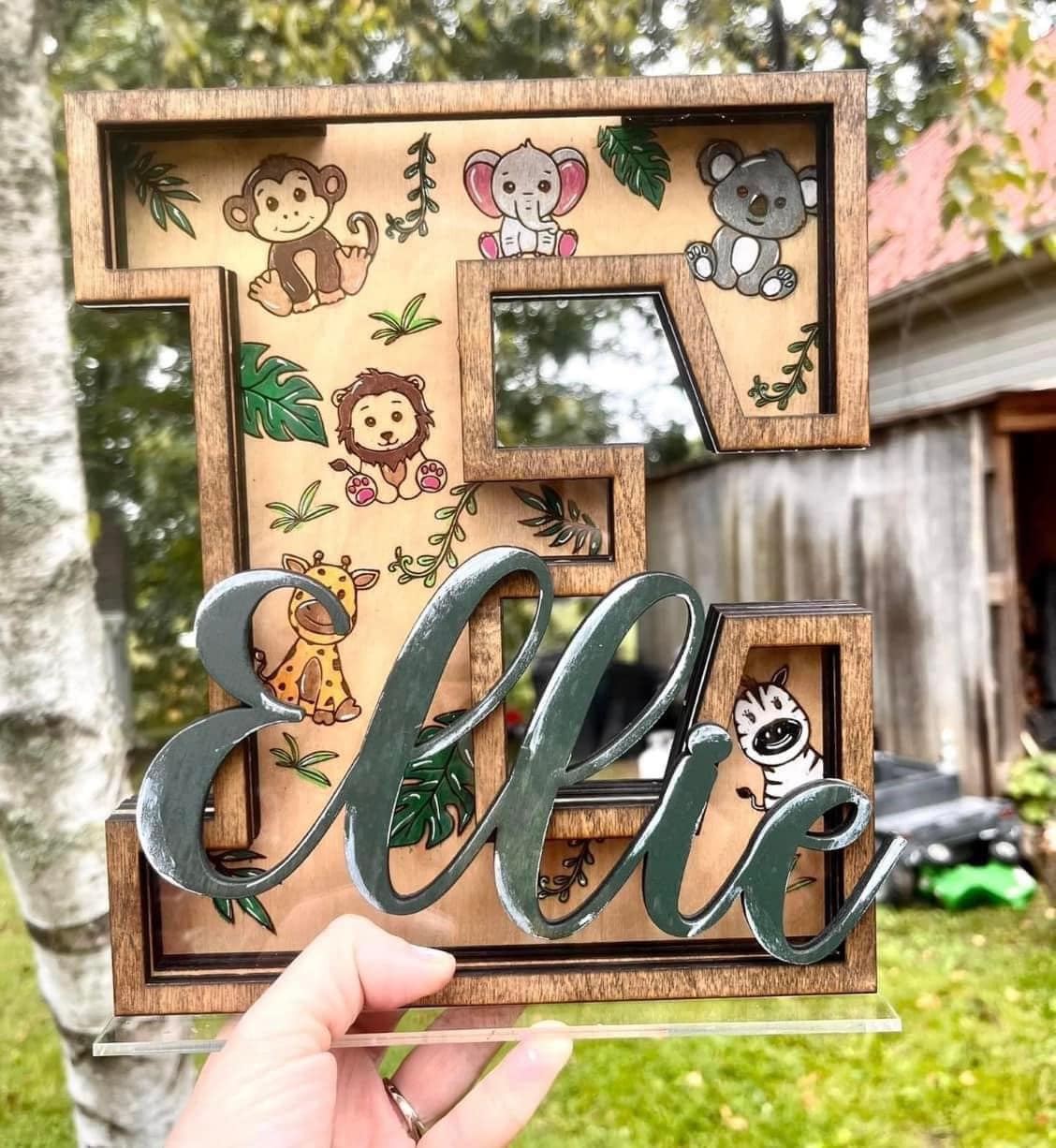 Letter Piggy Banks