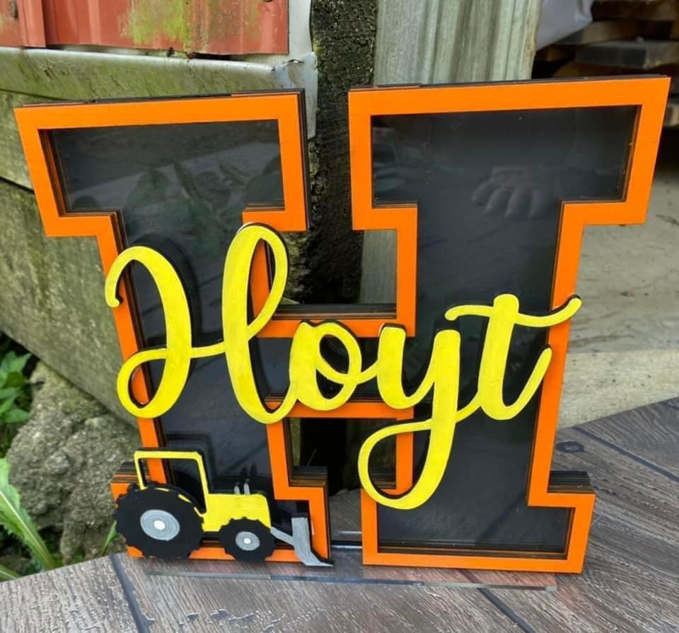 Letter Piggy Banks