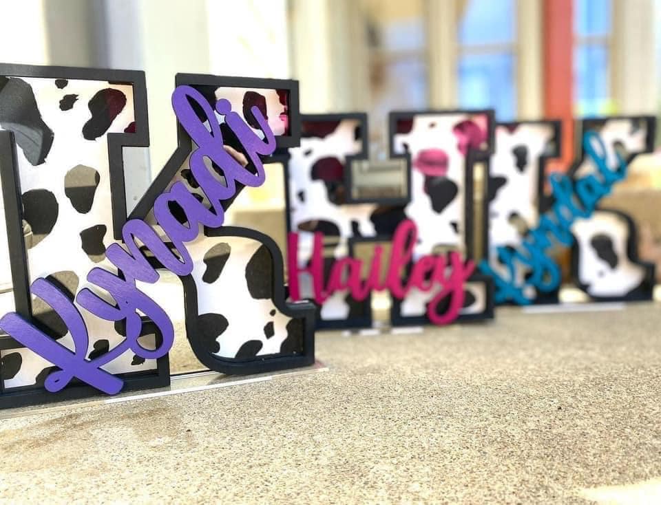 Letter Piggy Banks