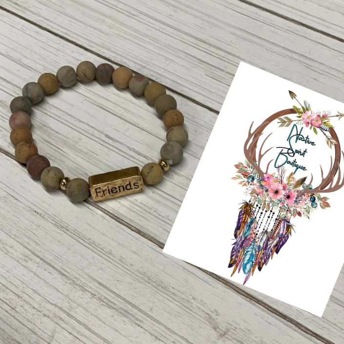 Natural Stone Inspirational Bracelets