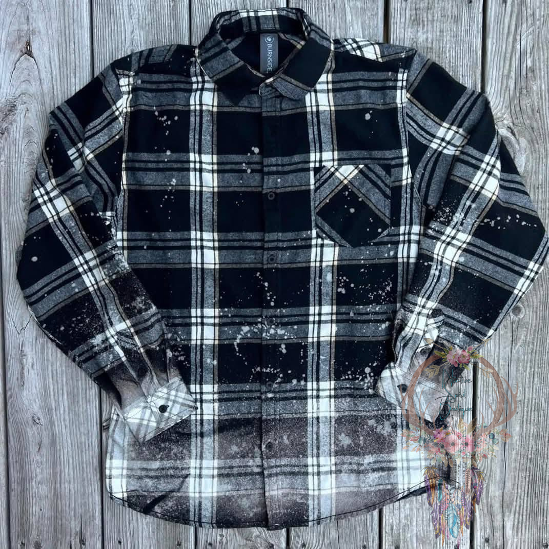 Bleached Burnside Flannels