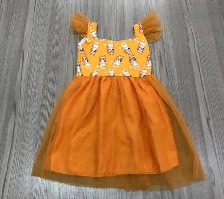 Girls Character Tulle Dress